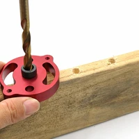 vertical pocket hole jig woodworking drilling locator 6810mm mini wood dowelling self centering drill guide kit hole puncher