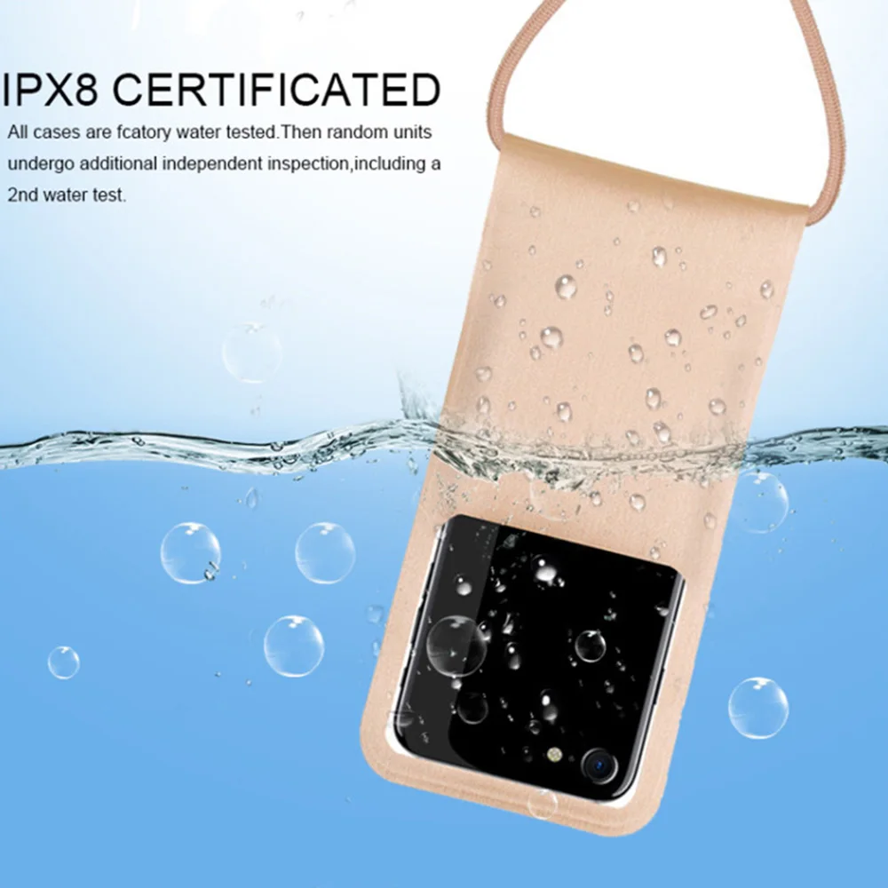 Универсальный Водонепроницаемый Чехол RAXFLY для iPhone 11 Pro XS XR X 8 7 Plus Samsung S10 S9 S8