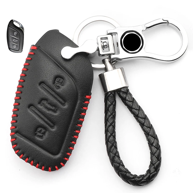 Кожаный чехол для ключа MG требуется гаражей mg6 Rui Teng ZS ключи от машины|Футляр