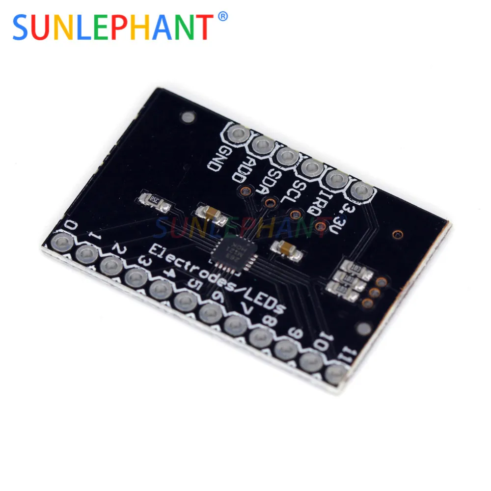 MPR121 коммутационный V12 емкостный сенсорный контроллер модуля I2C клавиатура