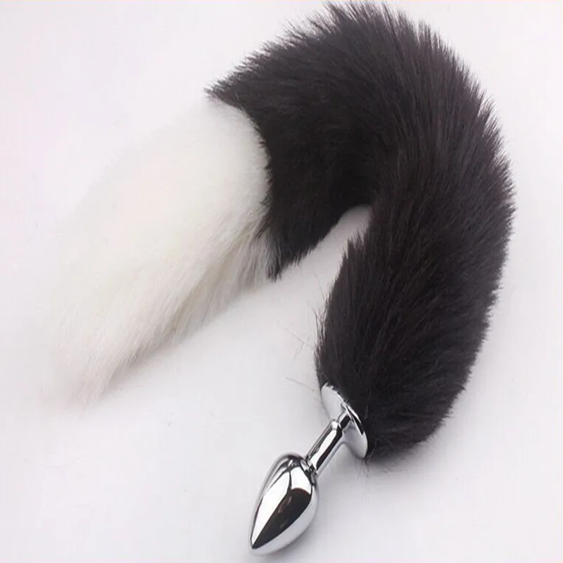 Анальный фаллоимитатор для женщин игрушки взрослых лисий хвост Анальная пробка