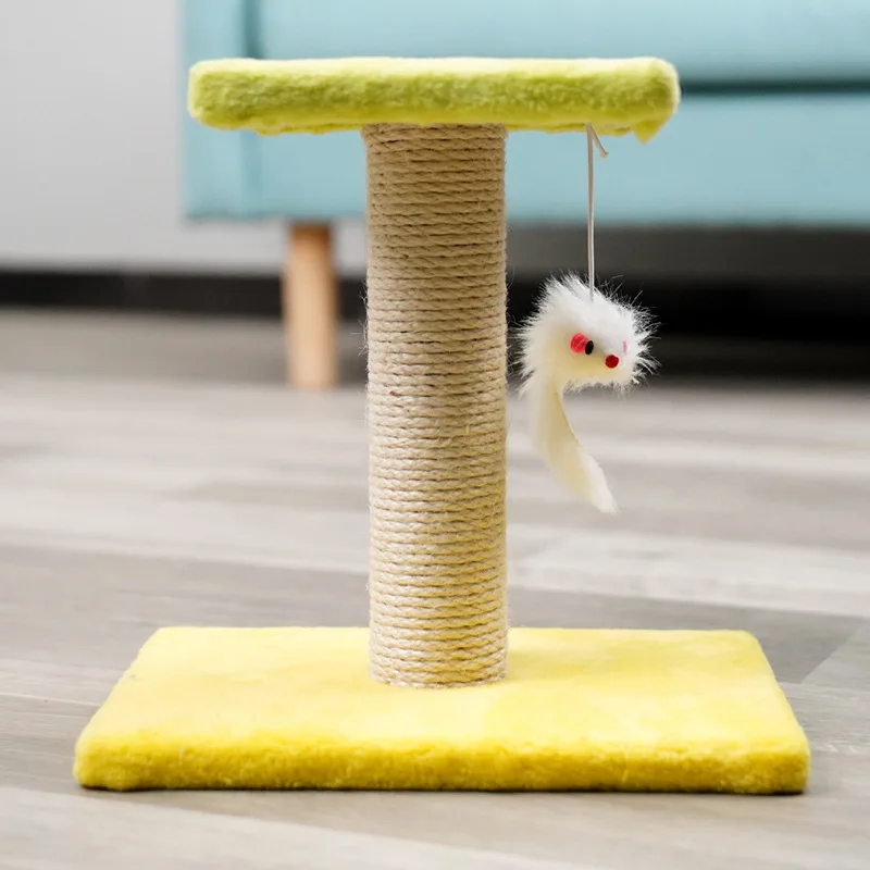 

Cats Scratcher Cat Scratching Post Cats Climbing Tree with Playing Ball Cat Scratch Board Climb Tower Toy Pet Furniture Pet Toys