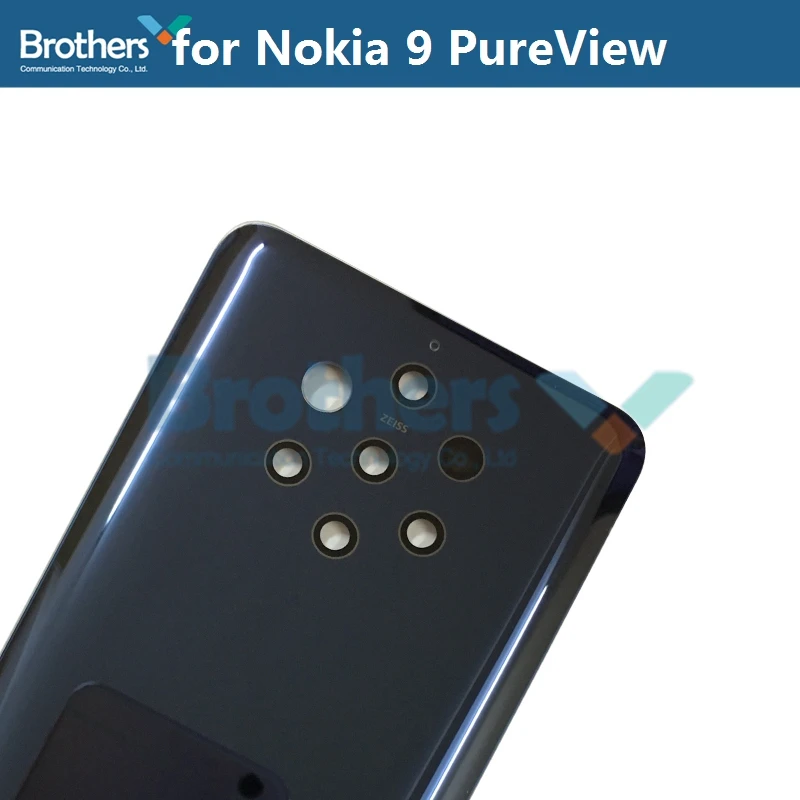 Оригинальная задняя крышка для Nokia 9 puобзор корпус аккумулятора Nokia9 дверь с