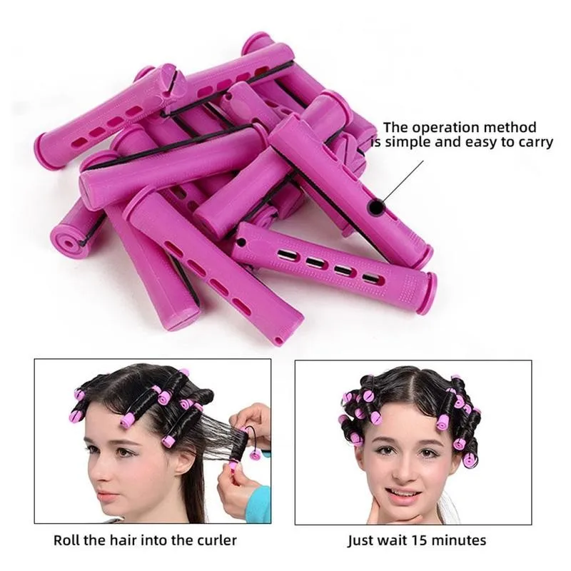 25 шт. волосы Пермь стержней короткие холодная волна стержни Пластик химическая