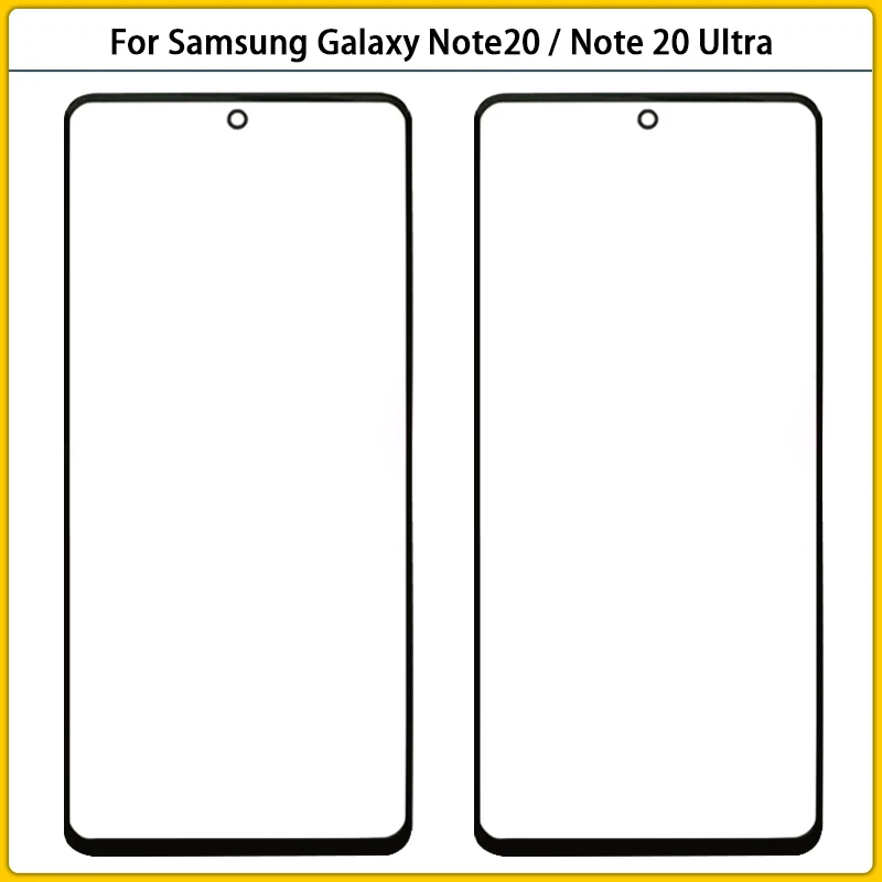 

For Samsung Galaxy Note 20 Ultra N985 Touch Screen Display Front Glass Note20 Note 20 N980 LCD Outer Glass Screen Lens Replace