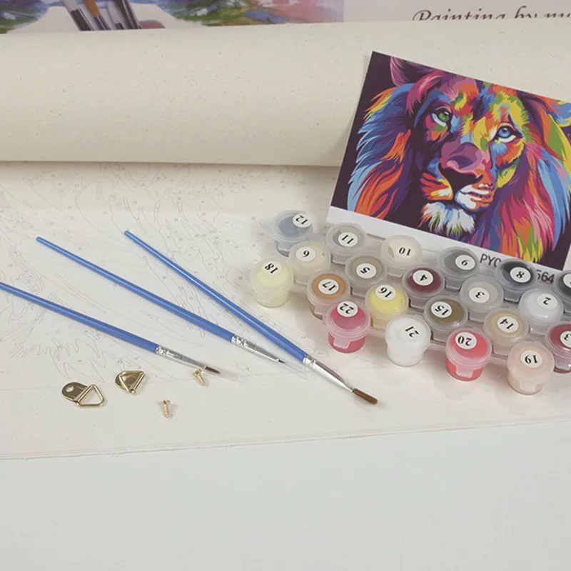 Алиэкспресс Лидер продаж DIY Цифровая масляная живопись домашняя декоративная