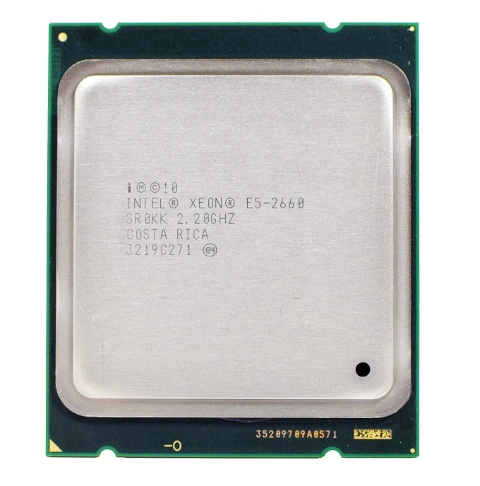 Ксеон E5-2660 8-ядерный процессор 2 ГГц Кэш 2/ГГц/8 00 GT/s QPI 20 МБ FCLGA2011 TDP 95W Процессор 100%