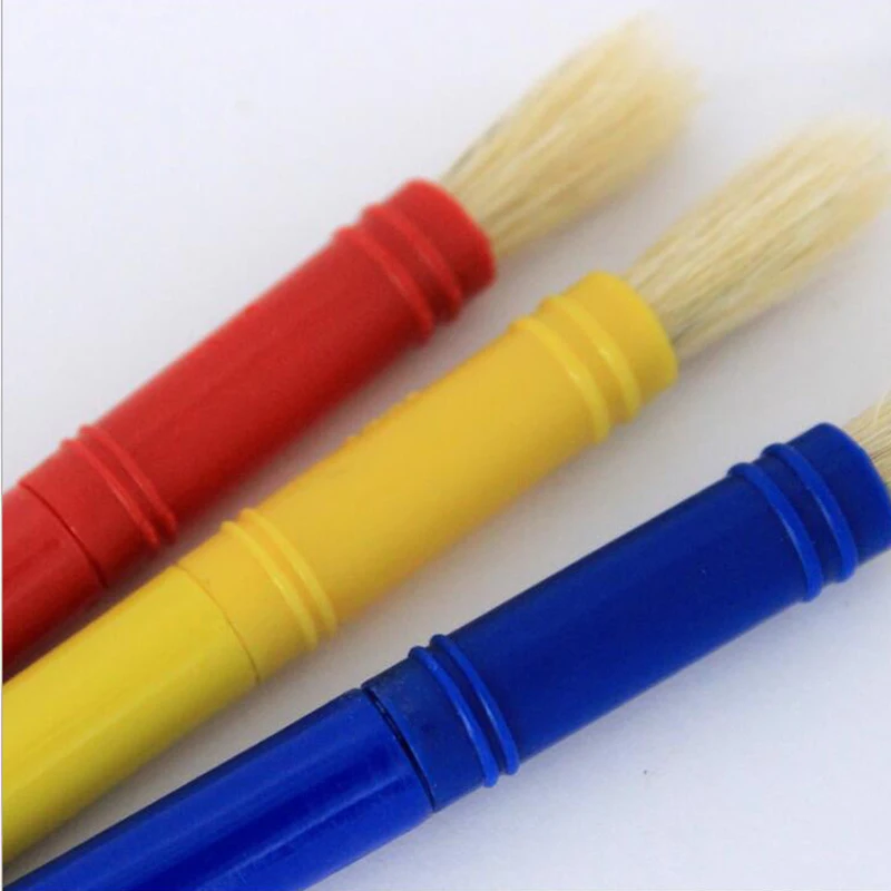 5 шт./компл. с круглой головкой художественный Краски щетка ярких цветов Ручка
