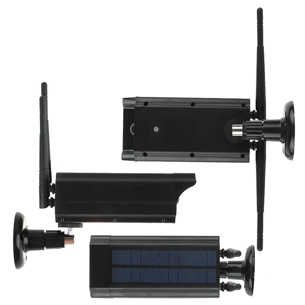 Фальшивый светильник на солнечной батарее с датчиком движения охранная Камера в