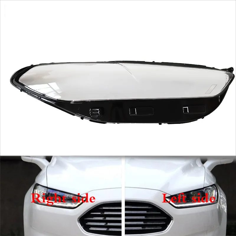 Для FORD MONDEO 2013- передние фары прозрачные абажуры лампы оболочки маски фары крышка объектива фары стекло