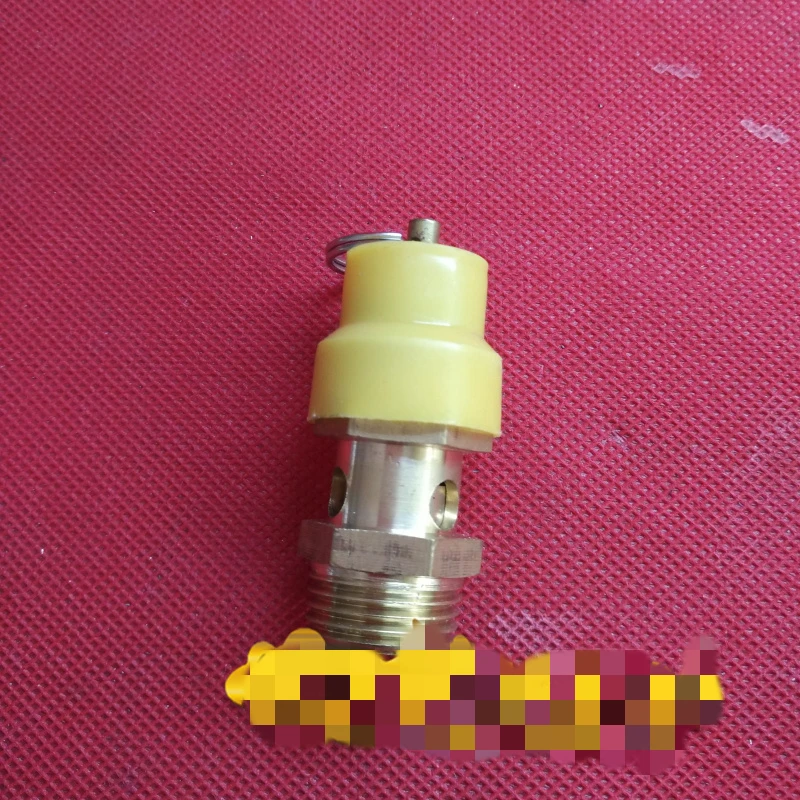 

1pc 3/8 safety valve high pressure 12kg full copper 3 points Thread outer diameter 16mm Air compressor accessories