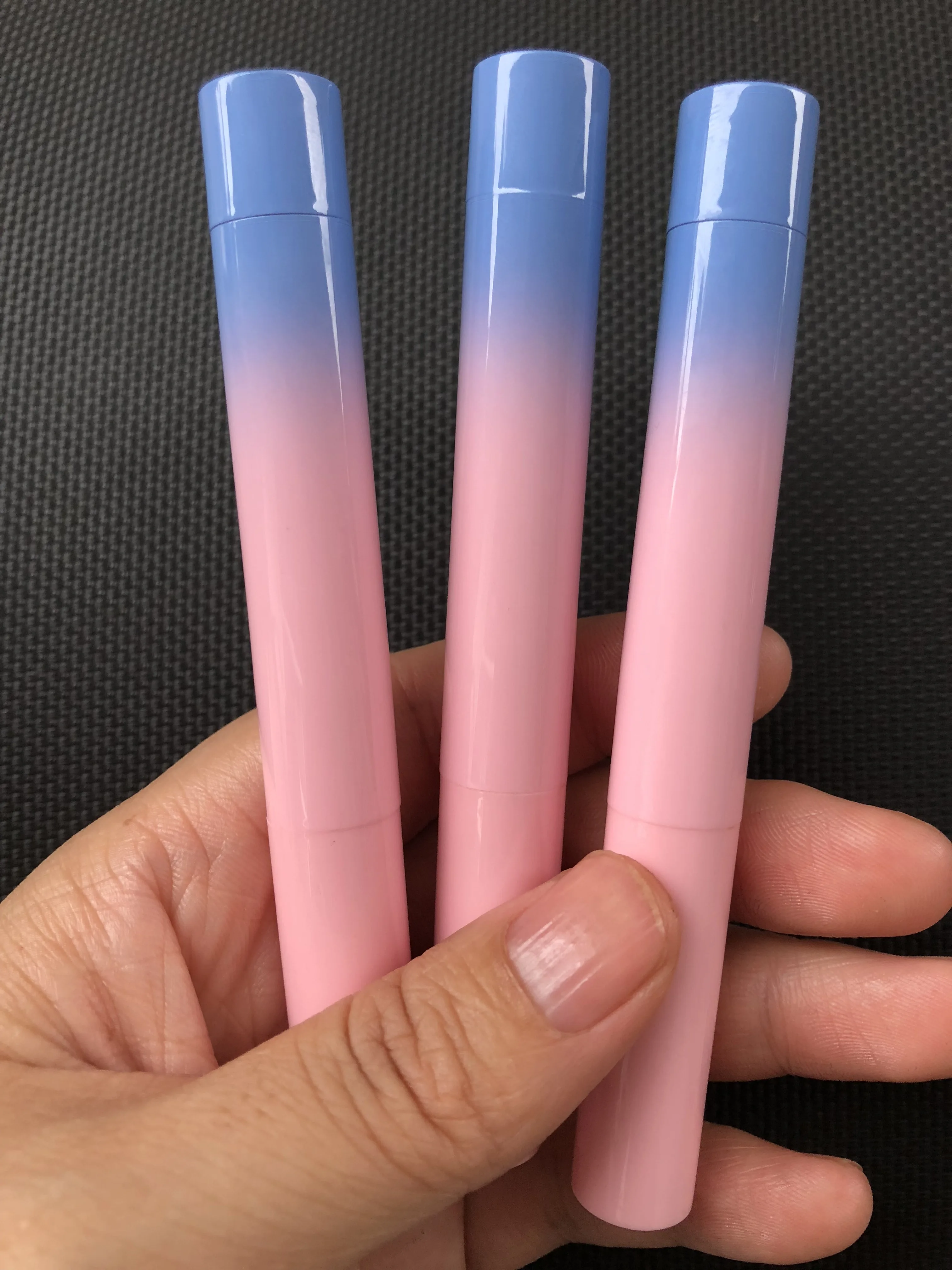 

10-200pcs DIY 5g Empty Small Lipstick Tube Direct Filling Lip Balm Plastic Tube Hot Filling Blue Pink gradual lipstick tube