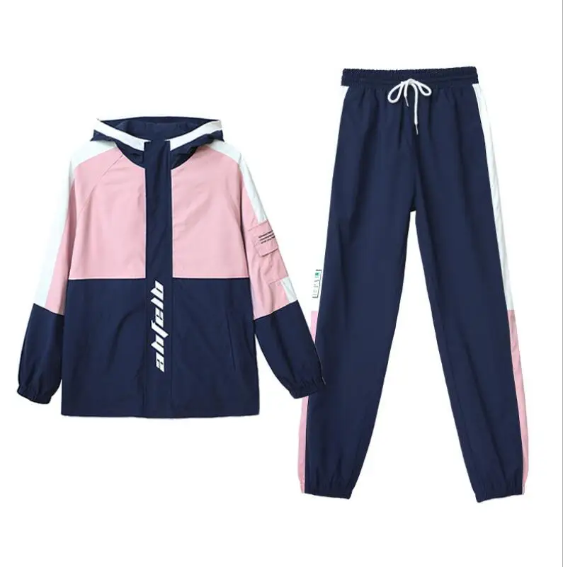 

2021 New Spring Men's Sportswear Sets Autumn Hooded Male Casual Tracksuit Men Fashion Set