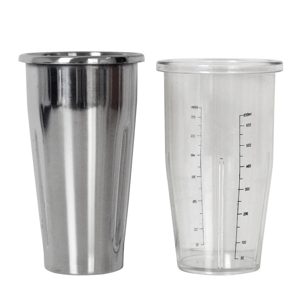 Leite de Xeoleo Fazem o Copo da Espuma do Leite de Alta os Acessórios da Máquina do Milkshake do Copo da Agitação do Leite Xeoleo Capacidade Plástico Aço Inoxidável Usam Materiais Seguros de &