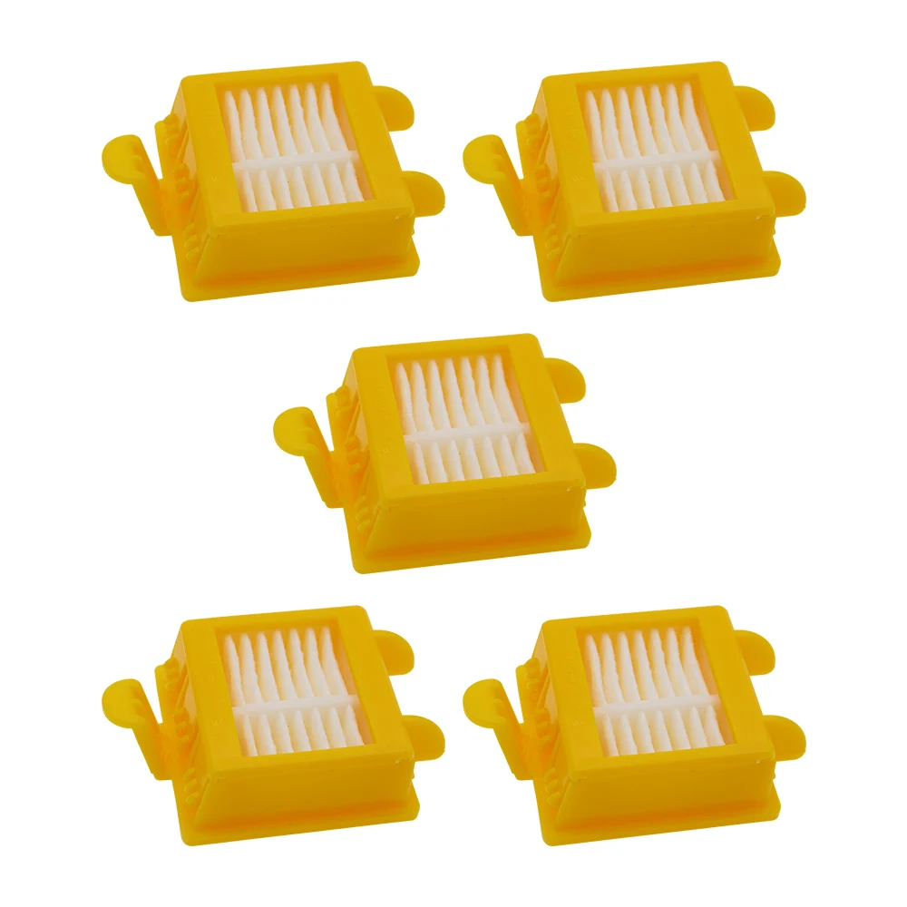 

5pcs/lot Vacuum cleaner parts Hepa Filter Replacement Tool Kit Fit for iRobot Roomba 760 770 780 790 Robotic VCX28 T15 0.5