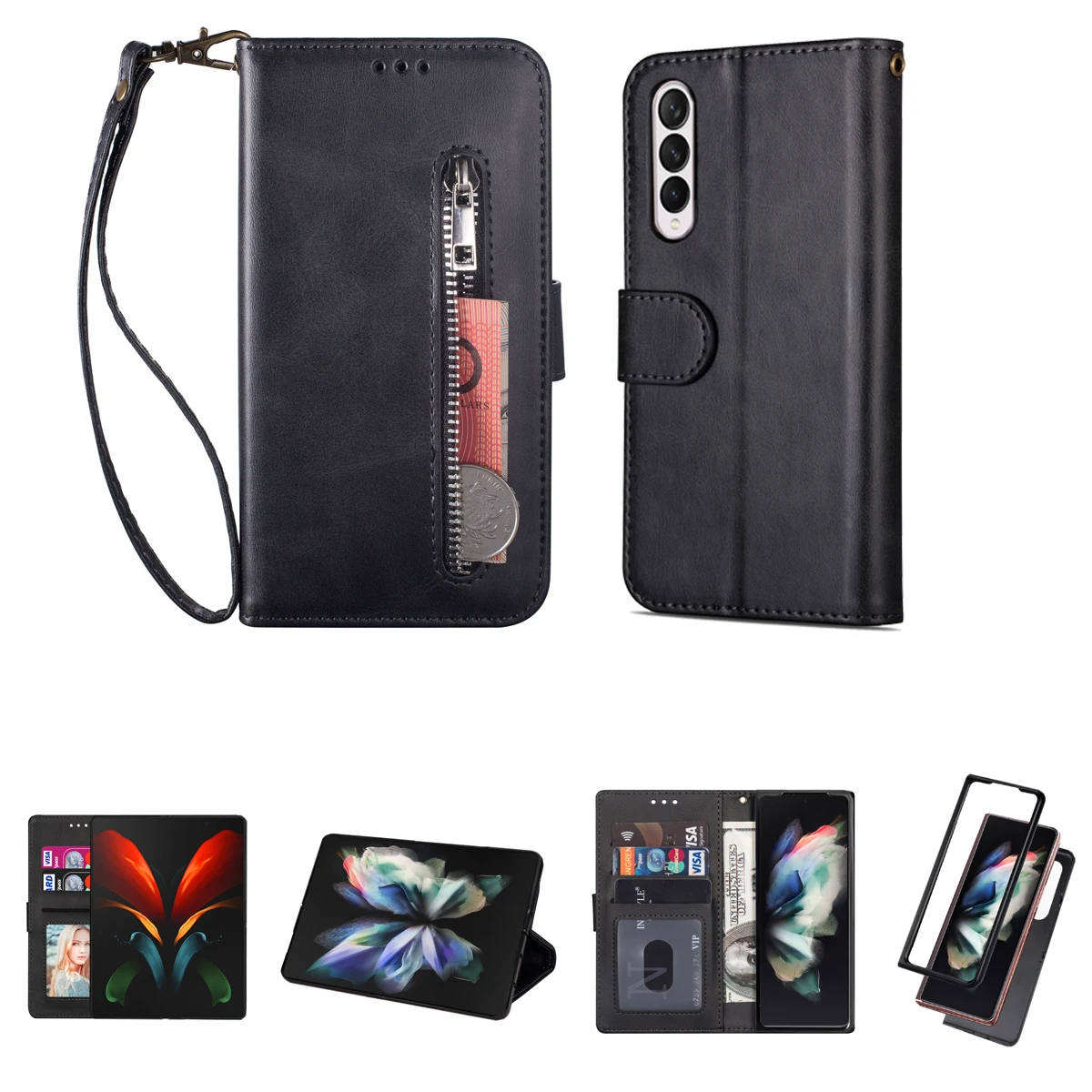 

Чехол-книжка с бумажником для Samsung Galaxy Z Fold 3