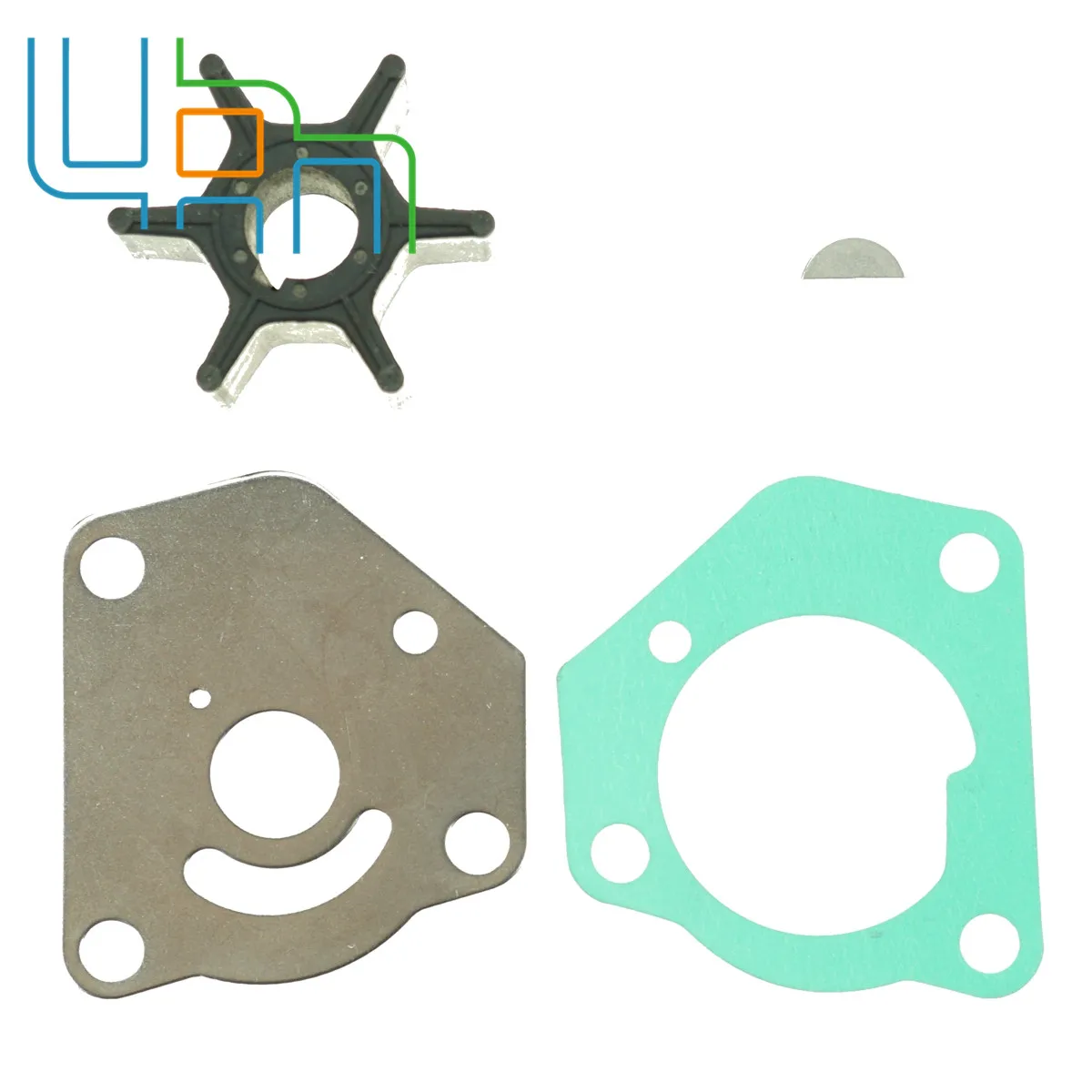 Новый комплект для обслуживания крыльчатки водяного насоса Suzuki DT8C DT9.9C 17400 92D01 18