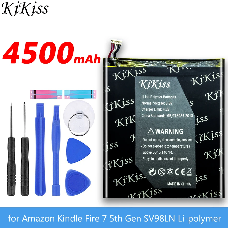 

High Capacity Batteryfor Amazon Kindle Fire 7 5th Gen SV98LN Li-ion Polymer Battery MC-308594 with Tracking Number