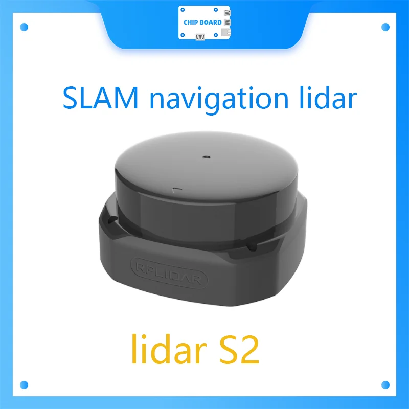 

ROS robot SLAM navigation lidar S2 sensor Rplidar kit laser measurement tool TOF ranging 30m avoids obstacles scanner