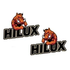 Наклейка-Кабан, 4x4, 2 шт.