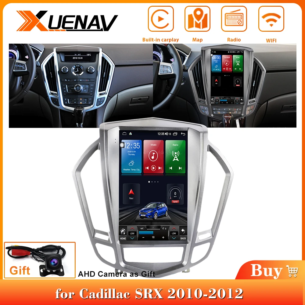 Головное устройство для автомобиля Cadillac SRX Android10 6 + 128 ГГц стереомагнитола с