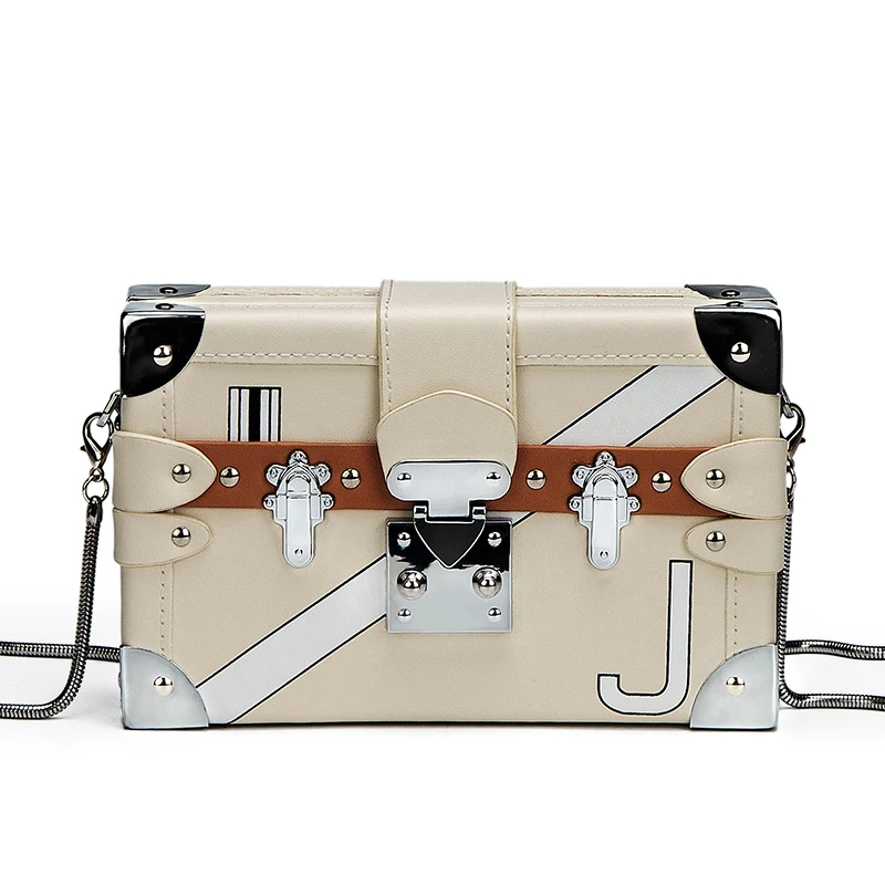 

Women's Bag 2020 summer new letter box hand female shoulder bag Messenger bag color