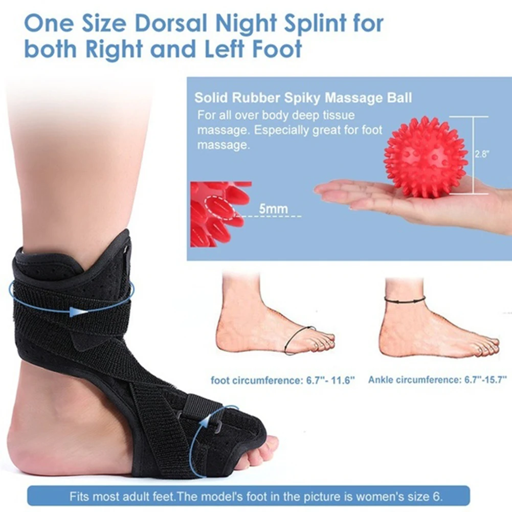 

Ankle Brace Foots Splint Guard Pain Relief Injury Plantar Fasciitis Support