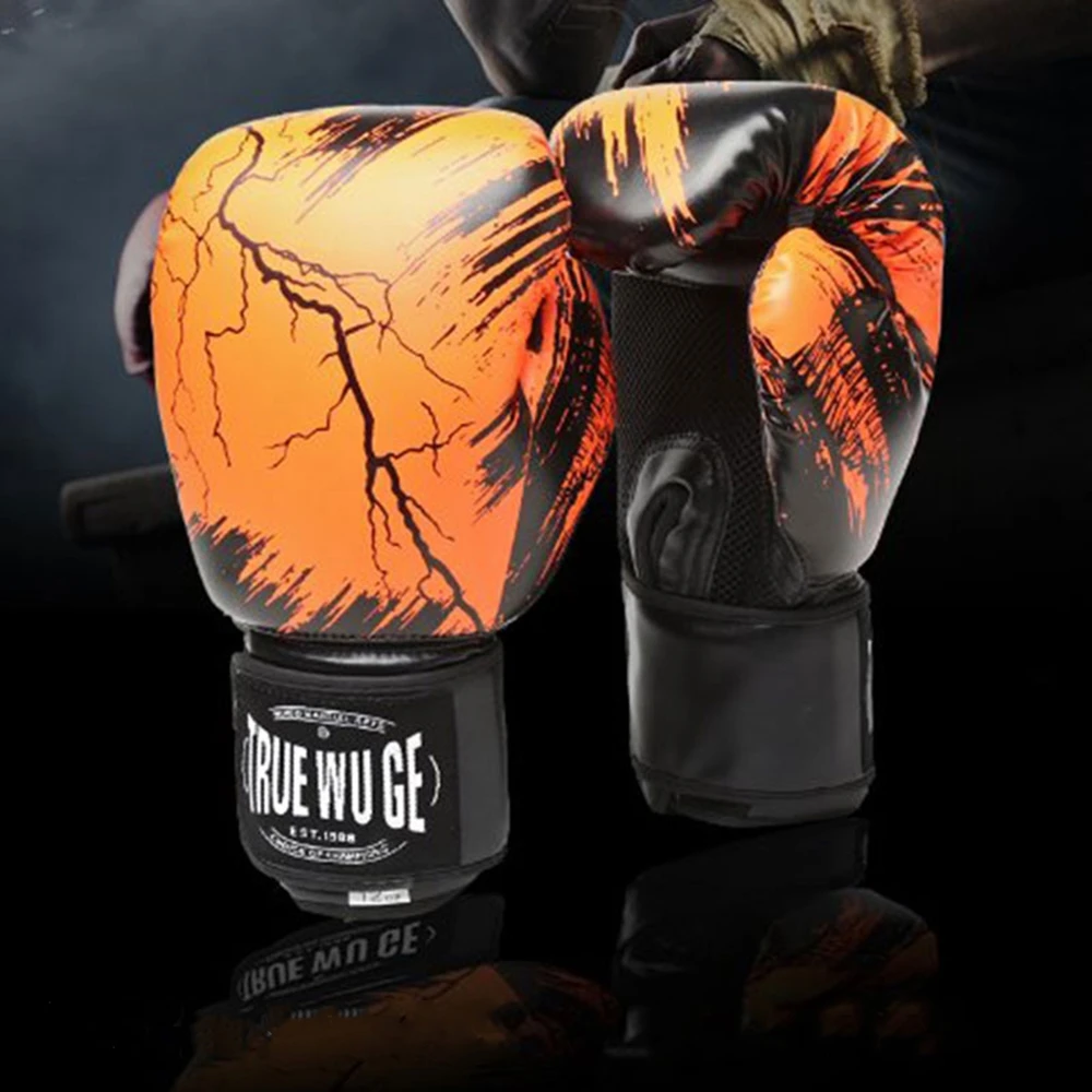Боксерские перчатки мужские и женские Муай Тай взрослые детские Бесплатные