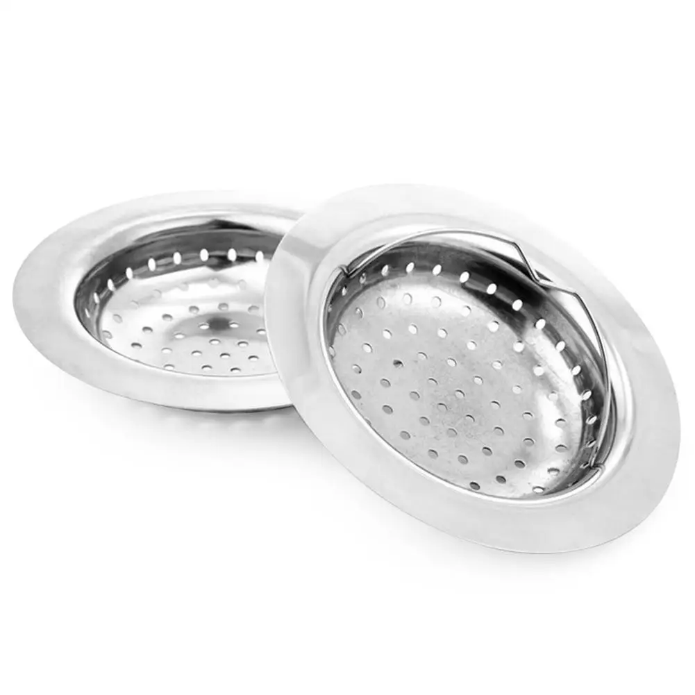 

1PCS Household Stainless Leak Net Floor Drain Kitchen Sink Slag Stainless Steel Kitchen Sink Filter Bathroom Strainer Accessorie