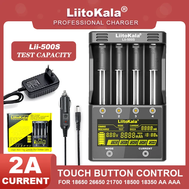 Liitokala Lii 2 Rcr123 Lifepo4 器 バッテリー 充電