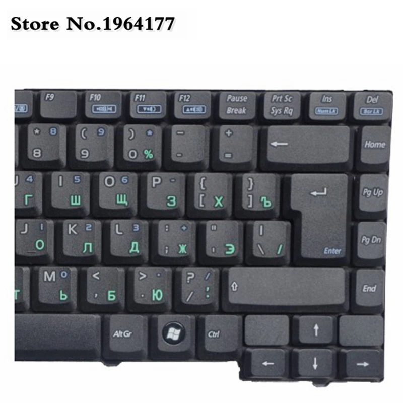 Для ASUS Z94 Z94RP A9 A9T X51H X51 X51RL X51R Z94 Z94R Z94L Z94G Z9T A9R A9Rp A9RP-5A0552A Клавиатура ноутбука Русский RU