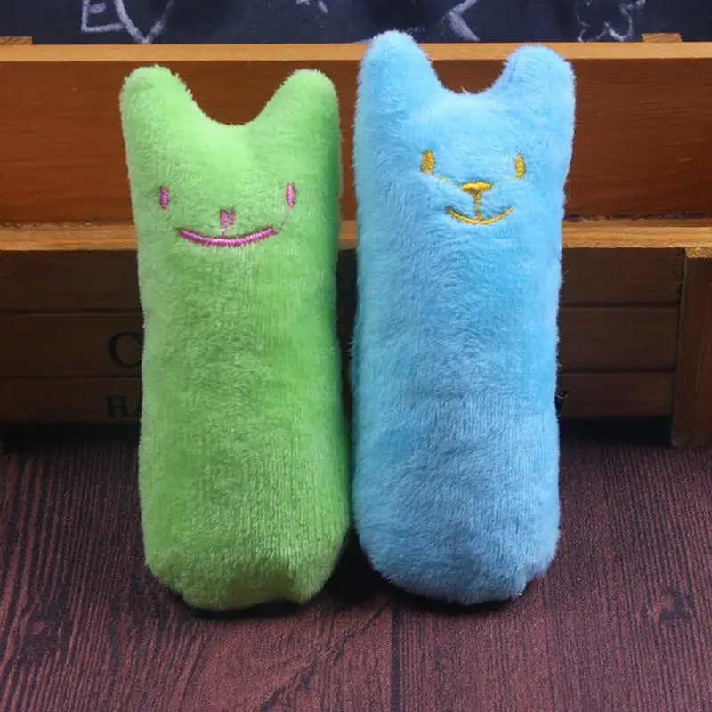 

1pc Teeth Grinding Catnip Toys Funny Interactive Plush Cat Toy Pet Kitten Chewing Vocal Toy Claws Thumb Bite Cat mint For Cats