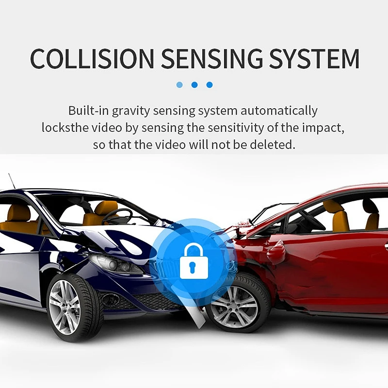 

Dash Cam Dual Lens Full HD 1080P 4 inch IPS Car DVR Front+Rear Night Vision Video Recorder G-Sensor Parking Mode WDR