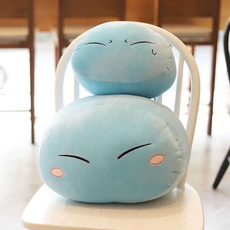 

1Pcs Anime That Time I Got Reincarnated As A Slime Rimuru Tempest Cosplay Prop Plush Doll Pillow Boys Girls Gift