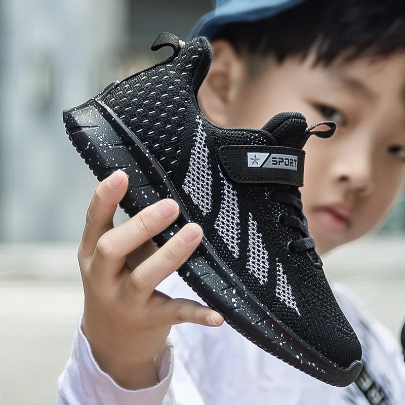 

Kids Fashion Sneakers For Boys Girls Mesh Tennis Shoes Soft Kids Sports Running Shoes Lightweight Children Casual Walking Shoes