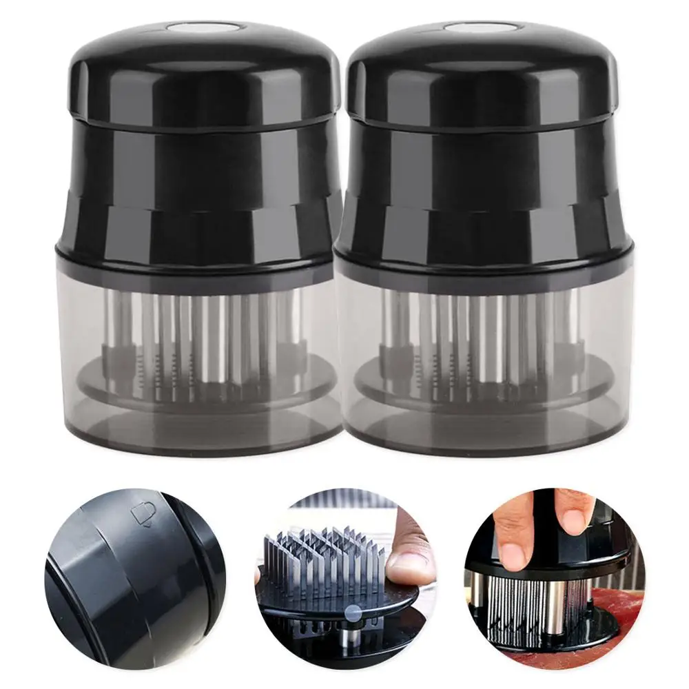 Игольчатый тендерайзер для мяса 56 лезвий круглая игла сосны нежного стейка