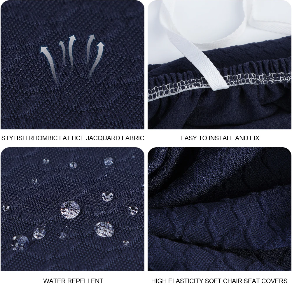 1/2/шт Защитные чехлы для сидений кухонные эластичные обеденный стул съемный