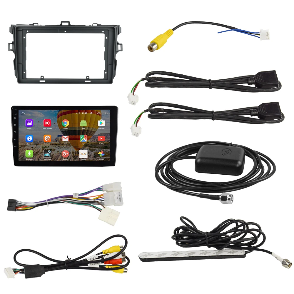 EKIY " ips 2.5D Android автомобильный мультимедийный плеер No 2 Din Авторадио Стерео для Toyota Corolla 2006-2011 E140/150 gps навигация