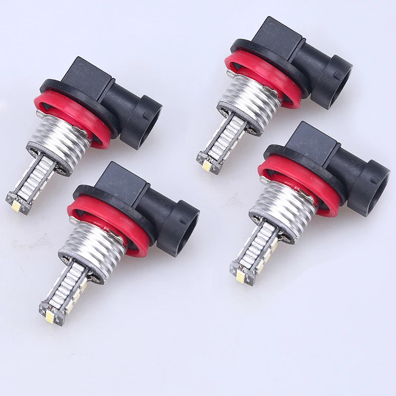 Автомобильный светильник posbay H11 15 SMD 12 В светодиодный белый яркий головной лампа