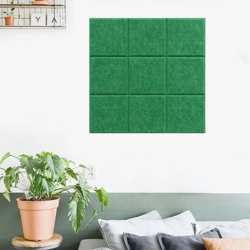 

4 Pcs Felt Message Wall Message Board Wall Mounted Photo Display Board DIY Wall Decoration for Bedroom Kindergarten Store(Light