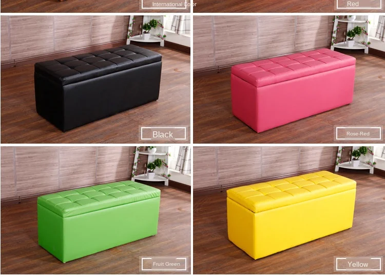 Последний дешевый лаконичный табурет для обуви хранения диванов дома толстый из