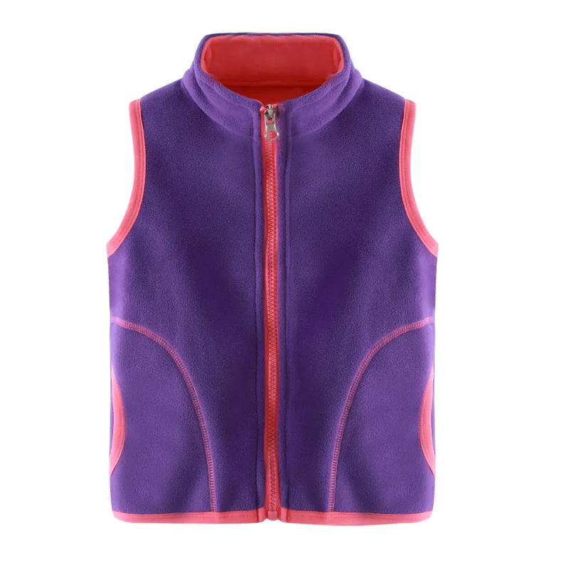 SAILEROAD 2-11Years Весна Осень Baby Toddler Boy Vest Сплошные цвета Дети Дети Мальчики Девочки Водолазка Жилет с молнией