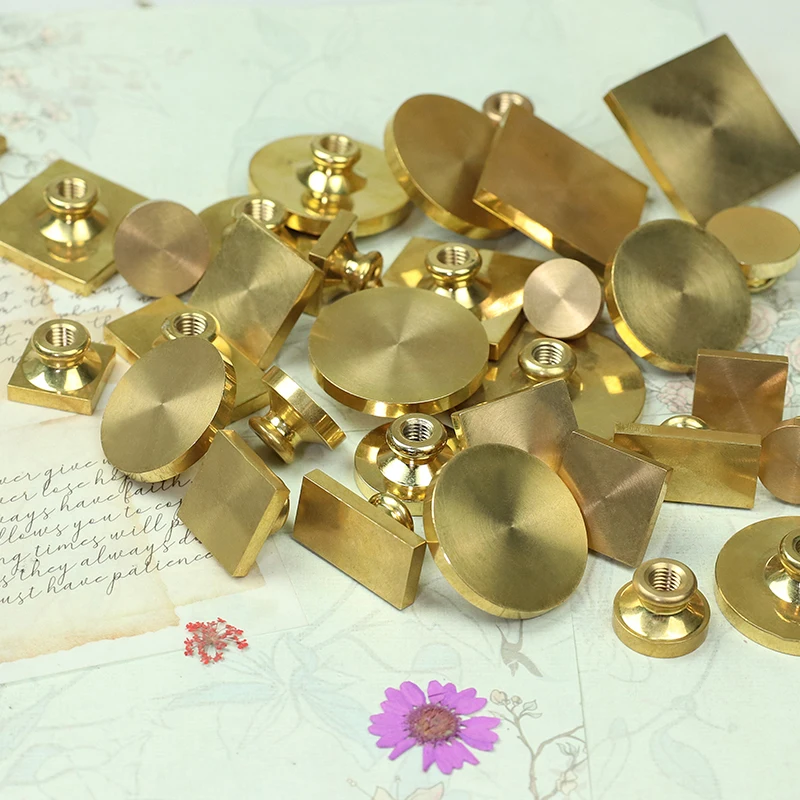 Чистый воск уплотнение металла огонь герметичная емкость для лака Медь головы