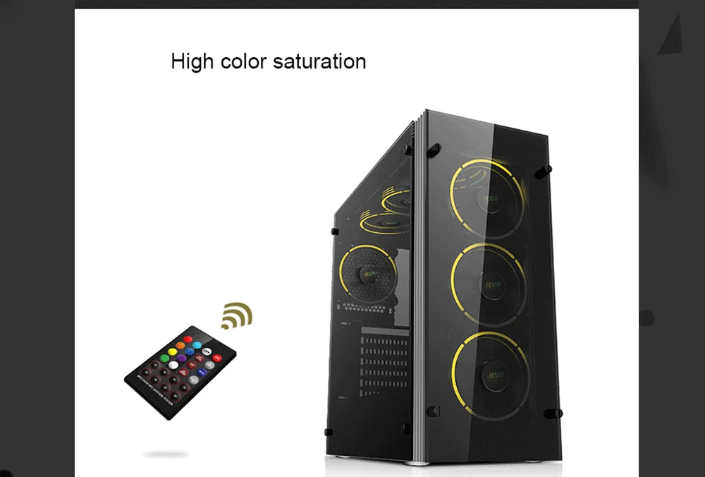 JESM ореолом J3, цветная(Rgb) Pwm вентиляторов, чехол 120 мм охлаждающие водные вентиляторы, вентиляторы теплоотводящий Кулер Мастер, Поддержка синхронизации 5v 3pin Motherboad