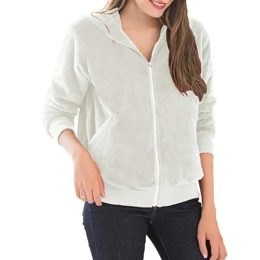 Зимнее пальто Тедди Женское из искусственного меха мягкая верхняя одежда с