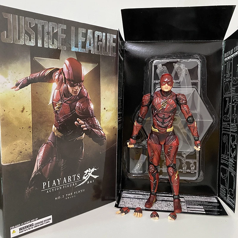 

The Flash Action Figure Play Arts Joints Moveable Model Toys 30cm