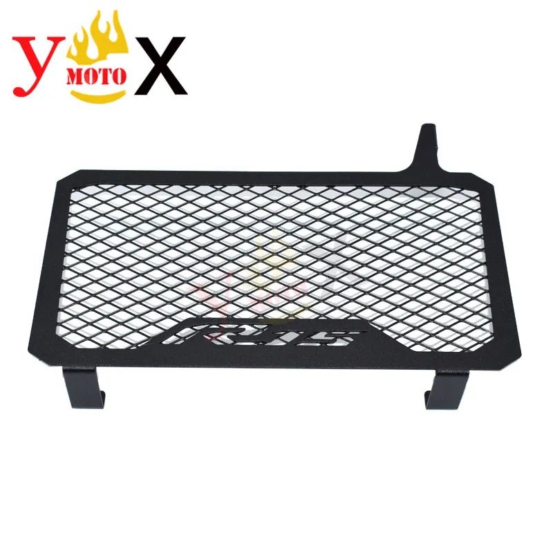 Черная/Серебристая крышка радиатора для мотоцикла защитная сетка системы
