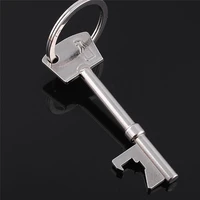 1pc portable key shaped bottle opener key chain keychain beer bottle opener wedding favors and gifts kitchen accessories gadgets