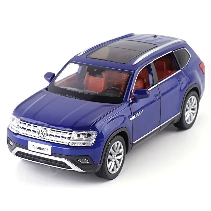1:32 модель автомобиля Volkswagen Teramont с высокой имитацией шесть моделей открытой