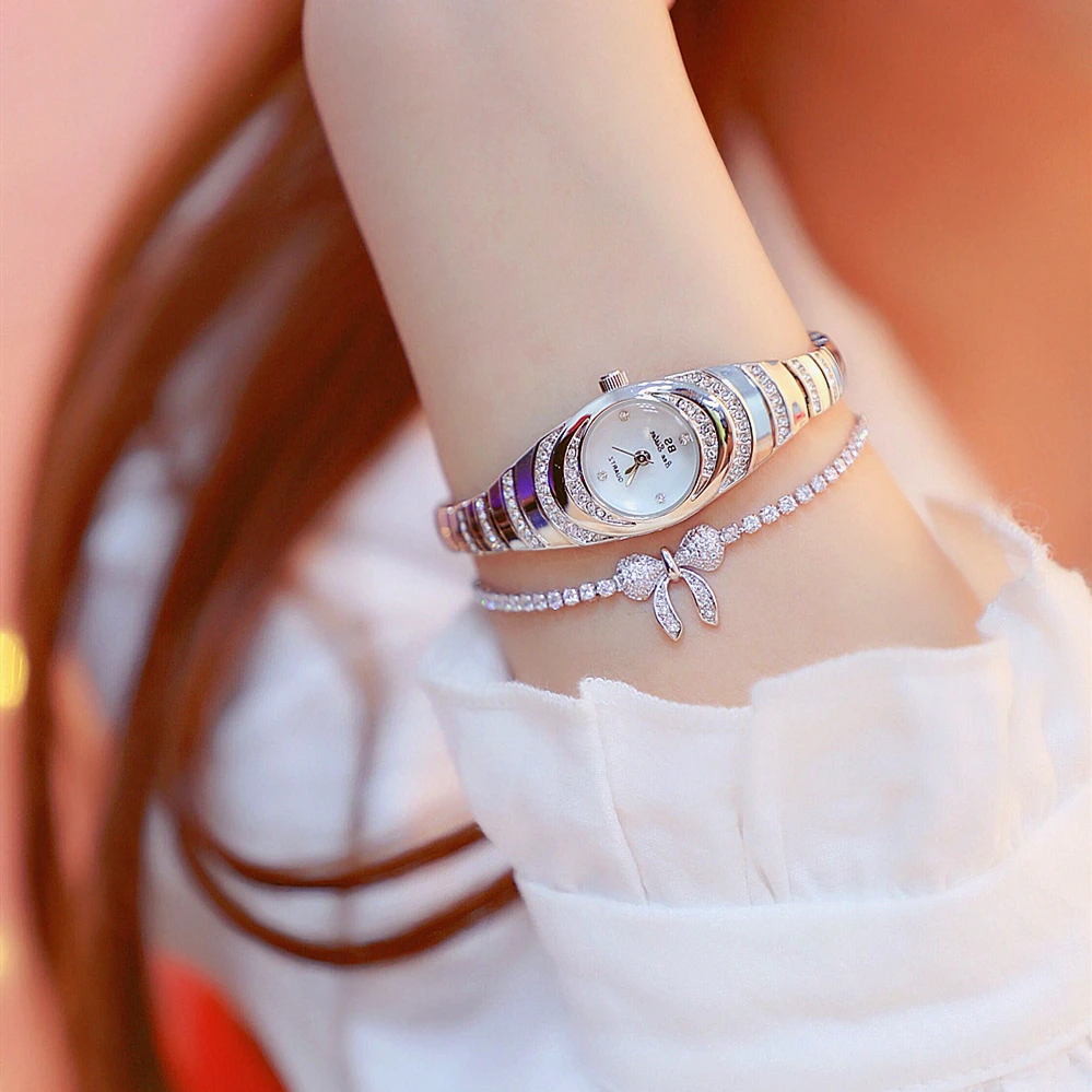 

FASHION DIAMOND WOMEN WATCHES LUXURY LADIES WATCH ROSE GOLD WOMEN'S BRACELET HIGH-END QUARTZ WRIST WATCHES FEMALE CLOCK KOREAN